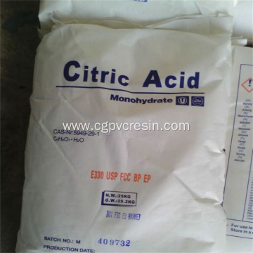 Food Grade Acidulant Citric Acid BP 98